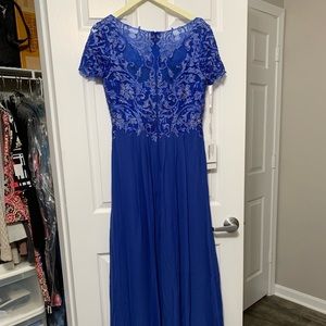 JJs House Royal blue formal dress size 8 NWT